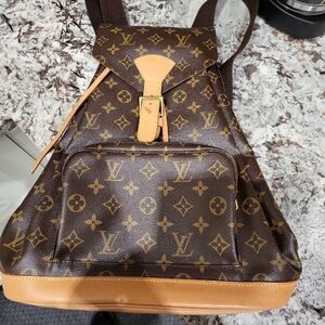 Louis Vuitton Brown Monogram Backpack
